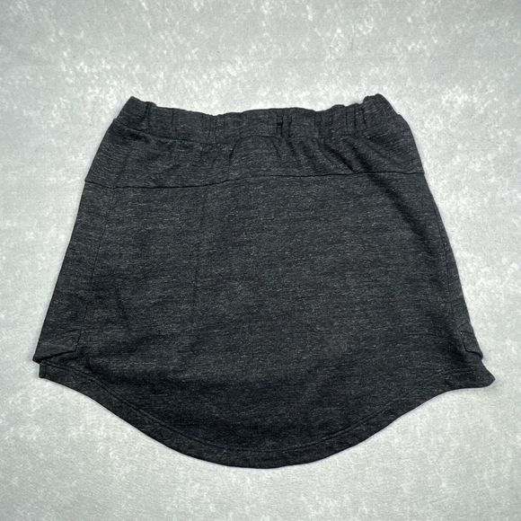 Adidas Skirt Womens Size Large Dark Gray Sport 2 Street Drawstring Pockets - Picture 8 of 13